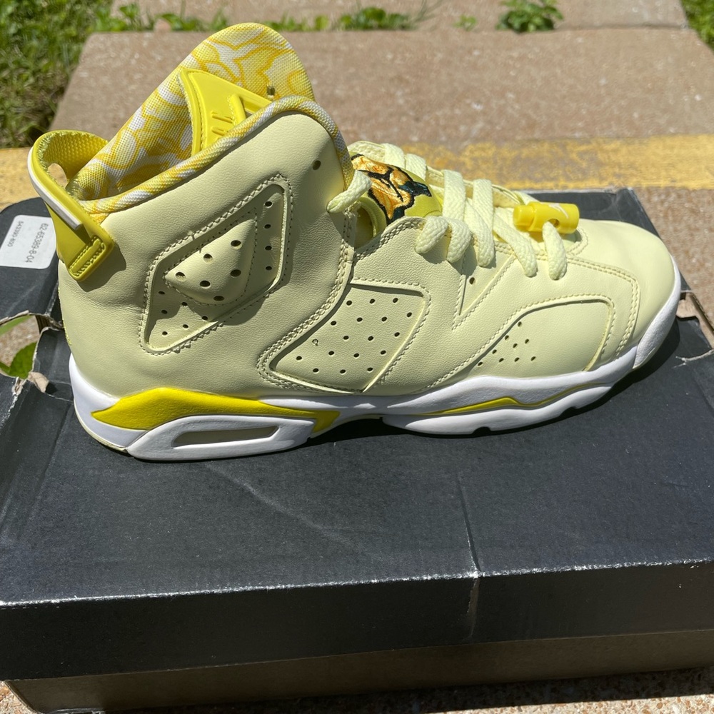 Jordan 6 Retro ‘Dynamic Yellow Floral’ GS